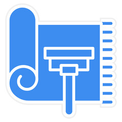 Carpet Cleaning Icon Style