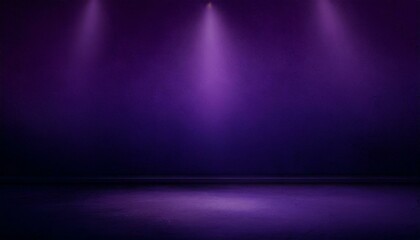 "Elevated Elegance: Dark and Purple Studio Setting for Product Display and Photography"