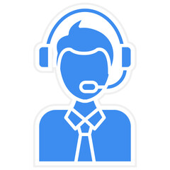 Customer Service Icon Style