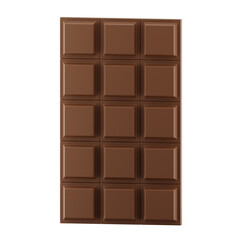 3D Rendering Chocolate Icon Object