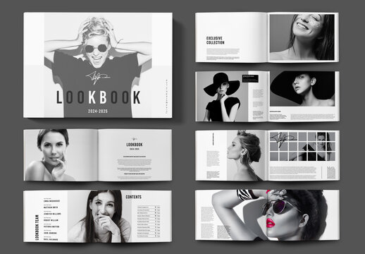 Lookbook Magazine Layout