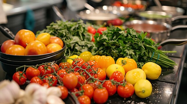 cooking class focused on using fresh, locally sourced ingredients, embodying the farm to table ethos