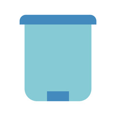 Trash Can Flat Style