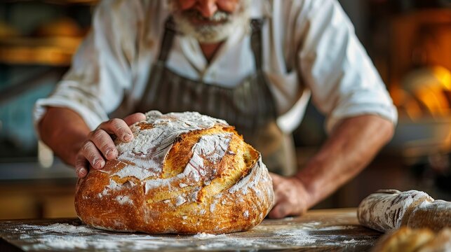 art of artisanal bread making, from organic grain to the baker table