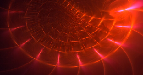 3D manual rendering abstract colorful fractal light background. Its not AI Generatd illustration.
