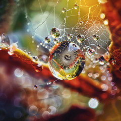 The Hidden World Under a Leaf