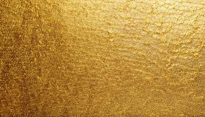 Golden textured surface as background, closeup view with space for your text