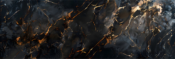 Dark Blue marble texture background with gold touchups