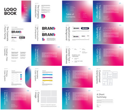 Modern Landscape Brand Guidelines Template