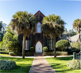 The Historic Church of The Cross, Bluffton, South Carolina, USA