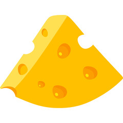Cheese Cartoon Art Illustration