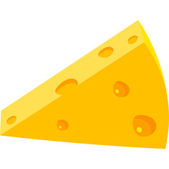 Cheese Cartoon Art Illustration