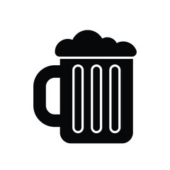Beer icon vector stock illustration