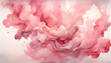 Smoke effect. Vibrant abstract background. Pink style colors and textures. Background texture illustration.