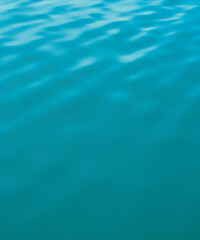 Obraz premium Reflection​ on surface​ blue​ water​ for​ background.