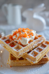 
Save
Download Preview
easter breakfast with waffle and powdered sugar  - 747803471