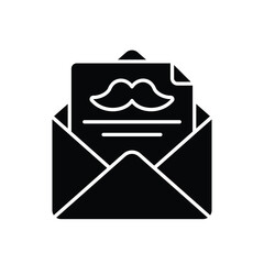 Letter icon vector stock illustration