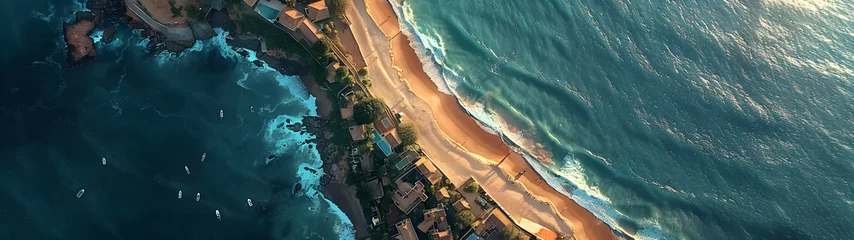 Fotobehang Brazil Landscape Drone View, Generative Ai © najmah