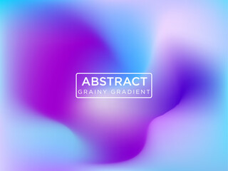 Abstract blue pastel blurred grainy gradient background.
