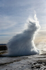 Geyser Moment in Iceland