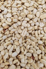 Close up of coffee beans for background                                                               