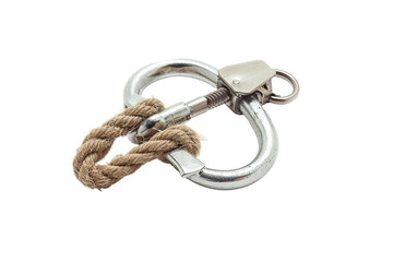 Rope Clamp On Transparent Background.