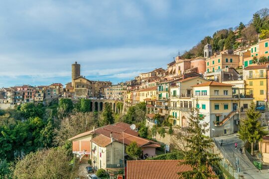 Nemi village near Rome, Italy