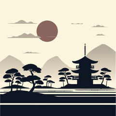 Asian Splendor: Graphic Landscape Painting of the Orient