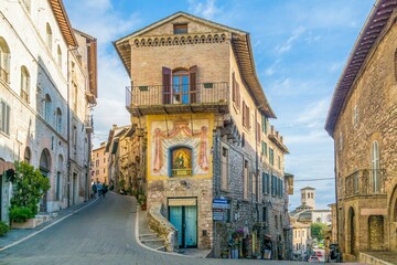 Medieval town of Assisi, Italy