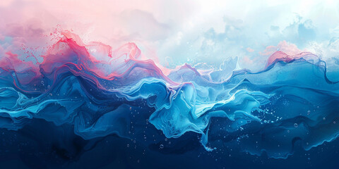 Colorful display HD 8K wallpaper Stock Photographic Image.  - obrazy, fototapety, plakaty