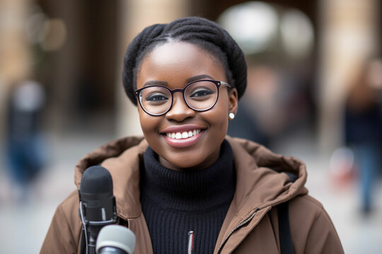 News Reporter African Images – Browse 8,134 Stock Photos, Vectors, and ...
