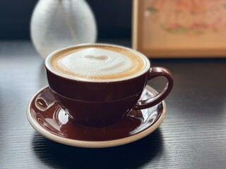 cup of cappuccino