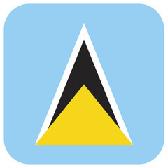 saint lucia national flag