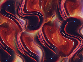 Abstract colorful  background. 3d liquify background