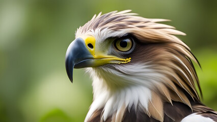 Photo of a Philippine Eagle Generative AI
