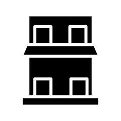 apartment real estate _ Glyph Icon