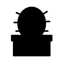 cactus garden plant Glyph Icon