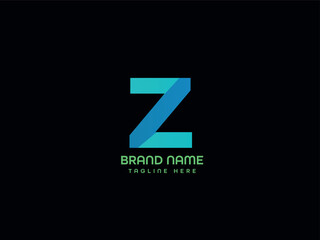 Fototapeta premium Business modern letter logo design 