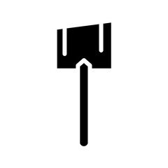 tools planting spade Glyph Icon