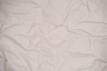 Textured Crumpled Recycled Craft Paper.