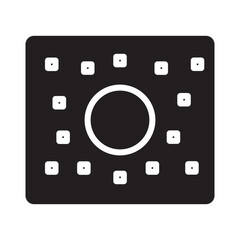 alarm fire nest Glyph Icon