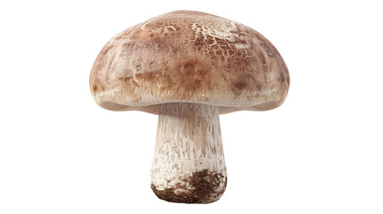 Realistic Mushroom on PNG Transparent background
