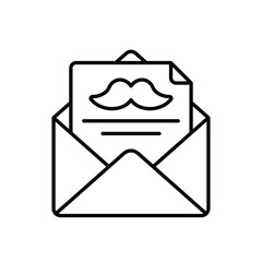 Letter icon vector stock illustration