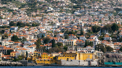 Santiago fortress (Sao Tiago fort) in Funchal, Madeira island, Portugal