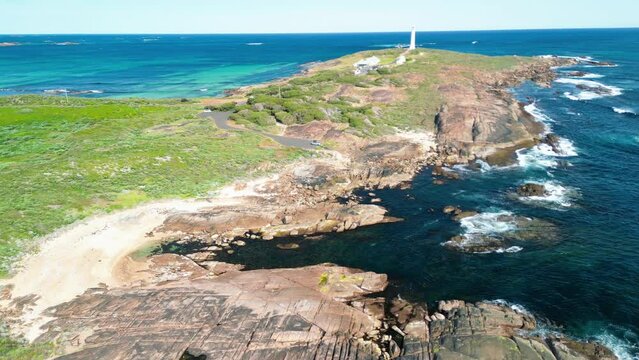 Cape Leeuwin is the most south-westerly mainland point of Australia