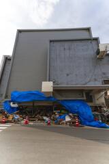 能登半島地震 倒壊したビル