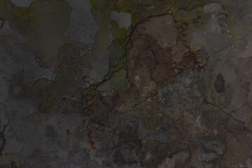 multilayered mossy plastering rebar background