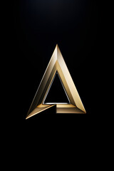 Contemporary and sleek design of 'AA' logo with an ultra-modern touch