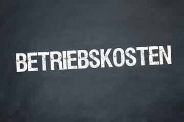 Betriebskosten