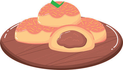 Nastar or Indonesian pineapple cookies